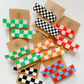 Checker Hair Clips for Toddler + Baby