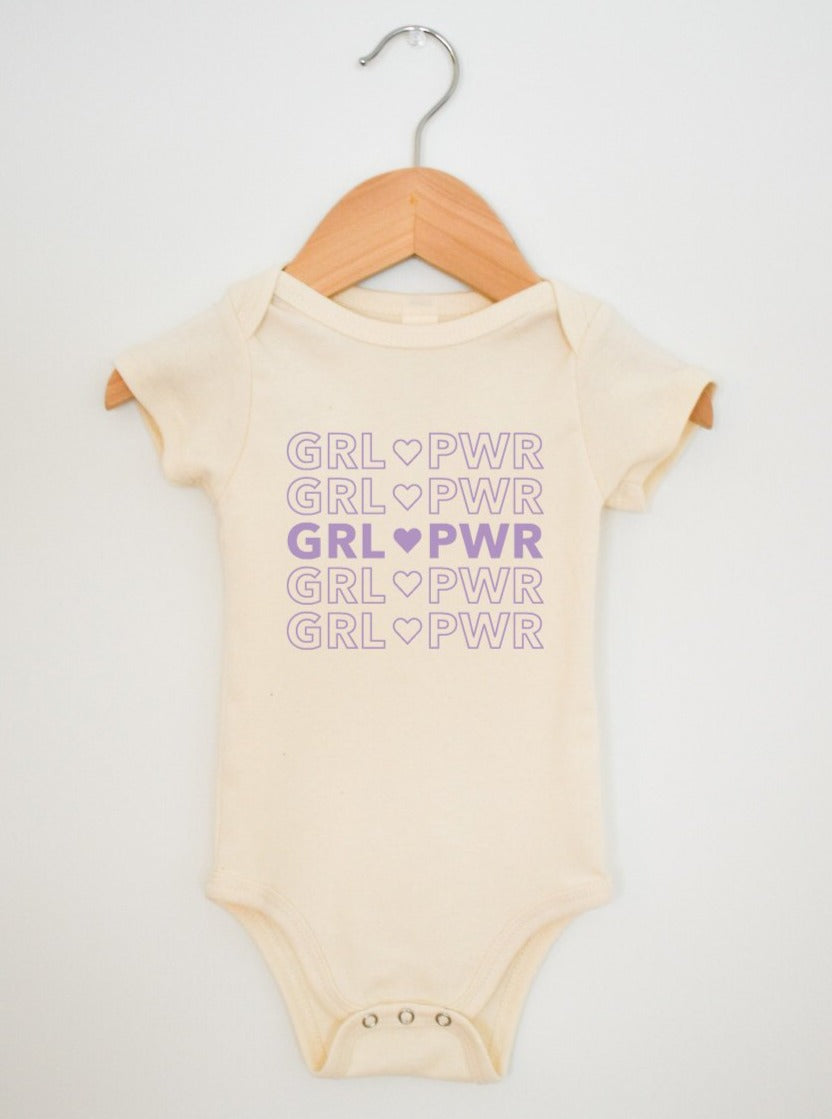 GRL PWR Baby Onesie