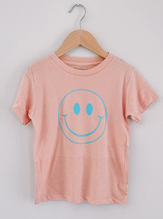 Smile Kid's Graphic T-Shirt | Peach