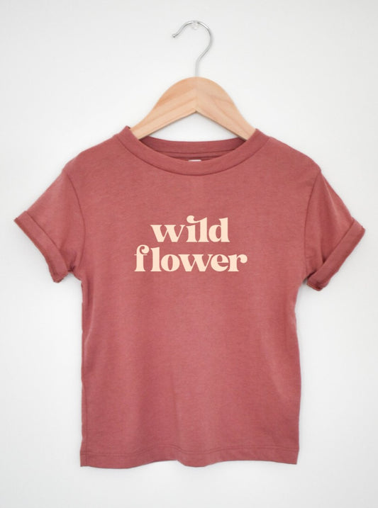 Wild Flower Kid's Graphic T-Shirt
